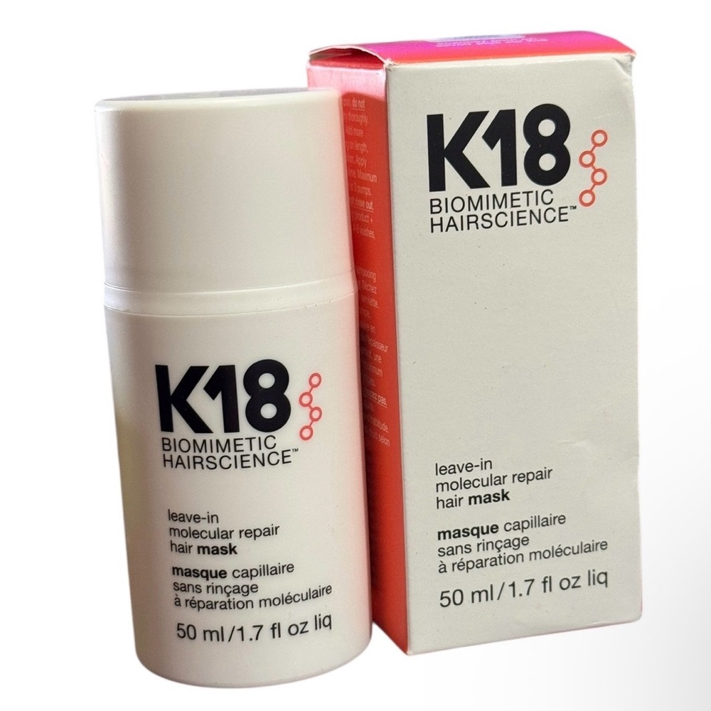 K18 Leave-In Molecular Repair Hair Mask 1.7oz 50ml New In Box